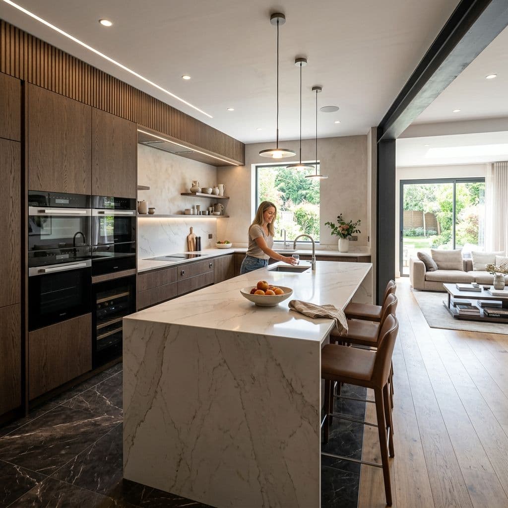 Reforma cocina vivienda alta gama renovación completa